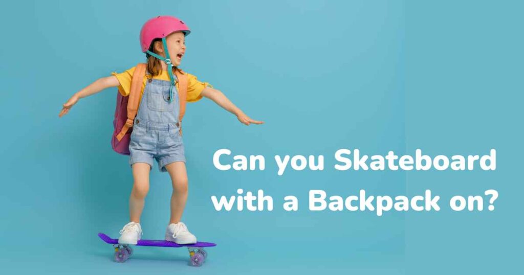 how to carry your skateboard on your backpack